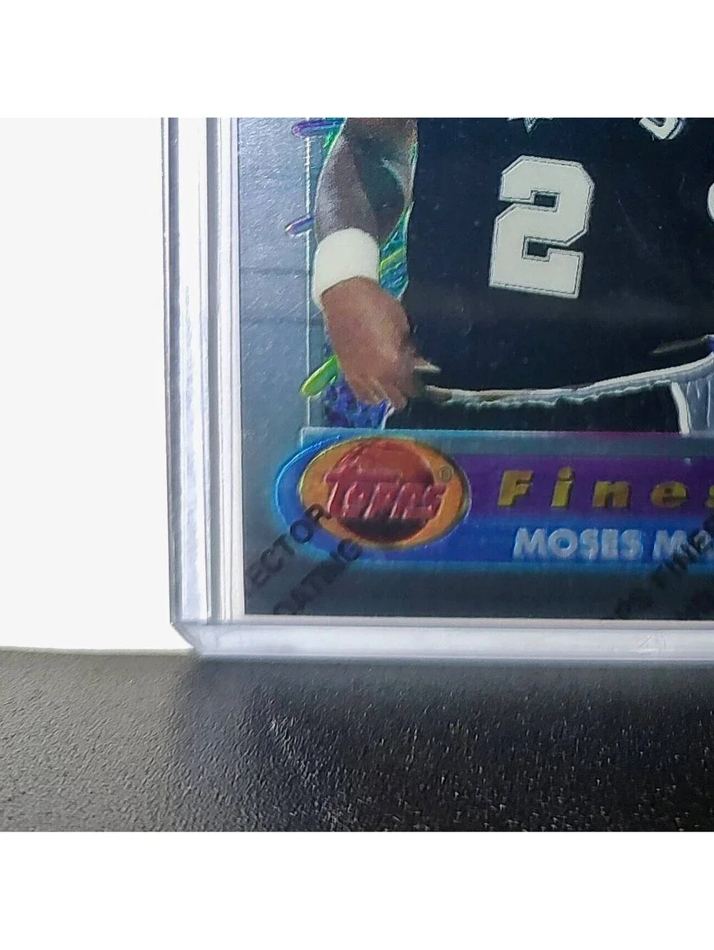 Moses Malone 1994-95 Topps Finest #268 Basketball Card
